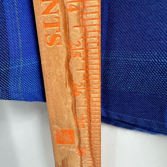 DIXXON Dawson blue gorpcore polyester unisex workwear oversized flannel XS - Picture 9 of 12